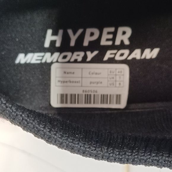 Hyperboost Women's Slip-on Sneakers, Size 9, Purple - Picture 7 of 10